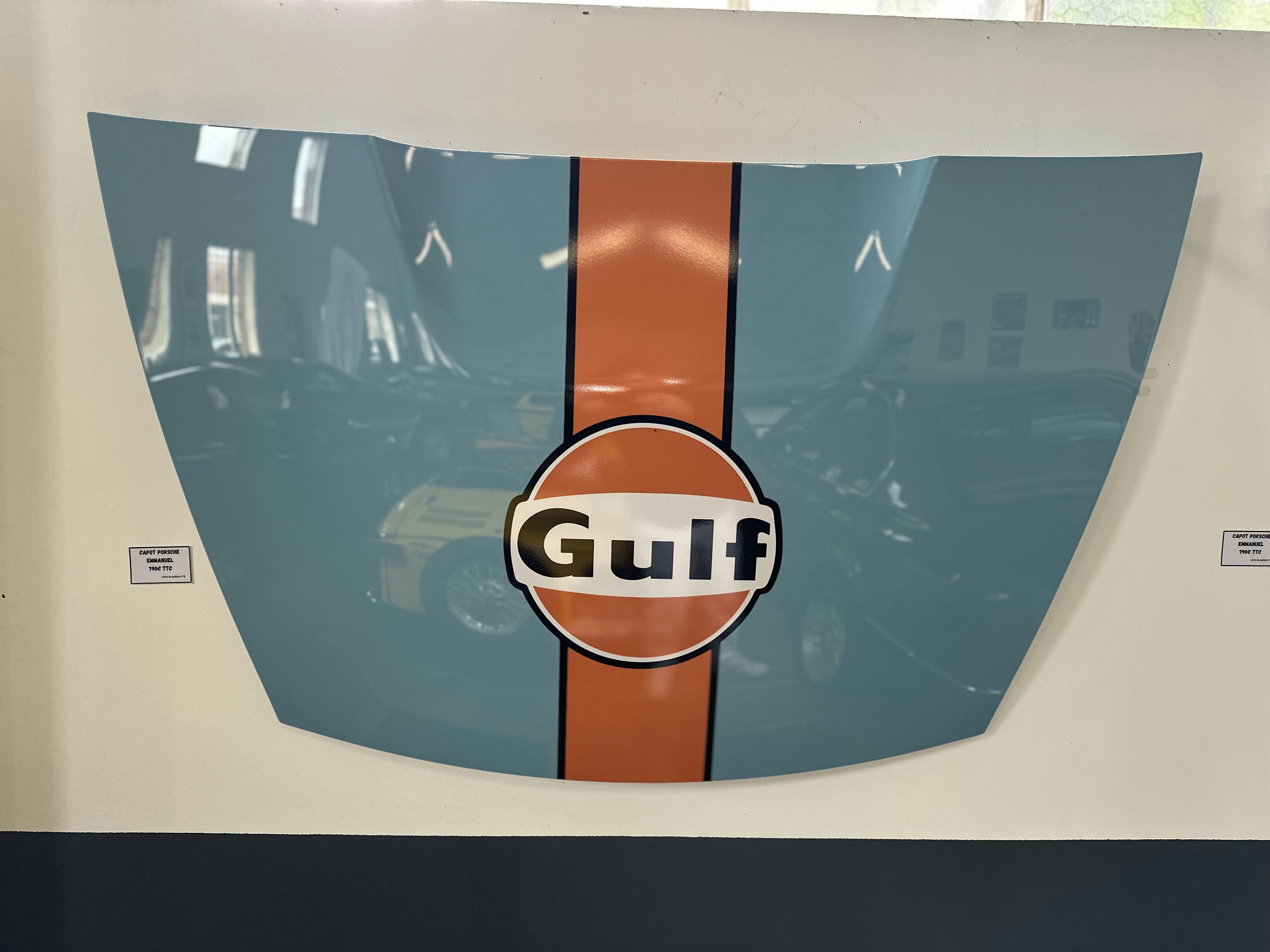 véritable capot de Porsche  